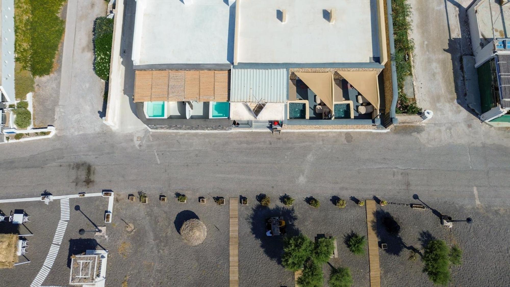 Cyclops Beach Apartments Perivolos  Dış mekan fotoğraf