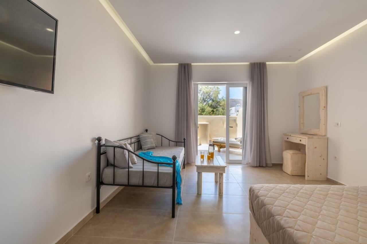Cyclops Beach Apartments Perivolos  Dış mekan fotoğraf