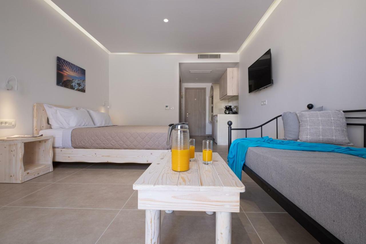 Cyclops Beach Apartments Perivolos  Dış mekan fotoğraf
